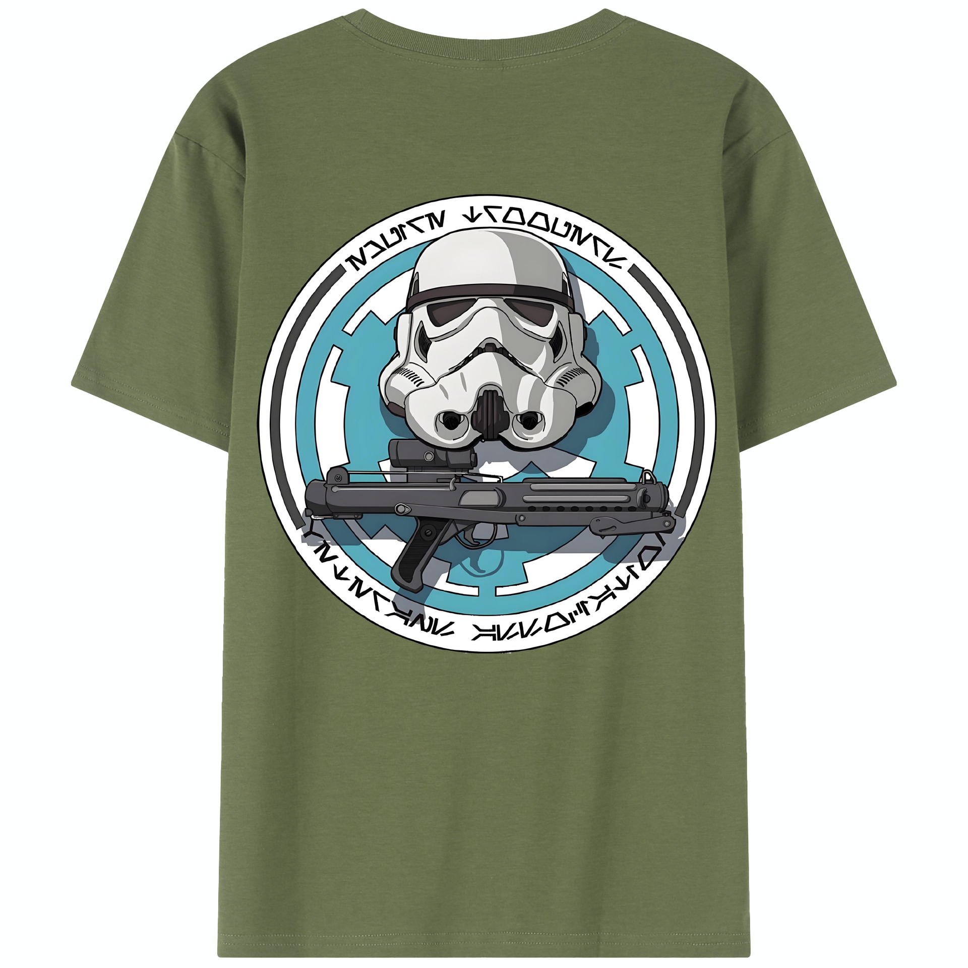 （画像用） スター・ウォーズ Star Wars 綿100％半袖Tシャツ（背面プリント）